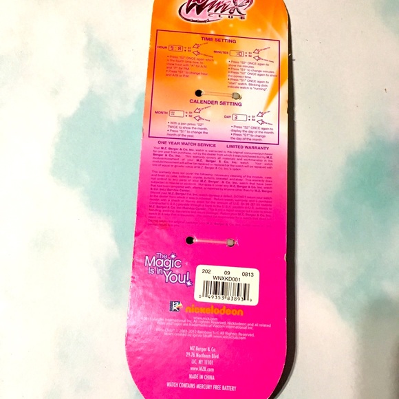 NICKELODEON WINX 2013 LCD WRIST WATCH NWT - Picture 9 of 11